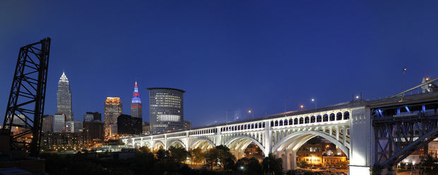 CLEveland has a lot of interesting views of the city skyline and Plain Dealer photographer Lonnie Timmons III has captured some of the best. See more of Lonnie's breathtaking images at cleveland.com. (Photo by Lonnie Timmons III/The Plain Dealer)