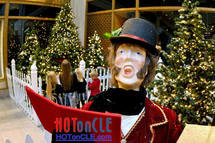 Marc Bona, writer for the CLEveland took the classic song '12 Days of Christmas' and reworked it a bit - Cleveland-style. Pictured here is Bruce the Talking Spruce at Tower City Center during Cleveland's Winterfest 2012. (Photo: Mark Madere | SpectraLight Photography